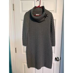 Women’s XL Calvin Klein gray sweater dress